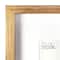 Home Natural Walnut Stain Wood Frame with Mat by Studio Décor®